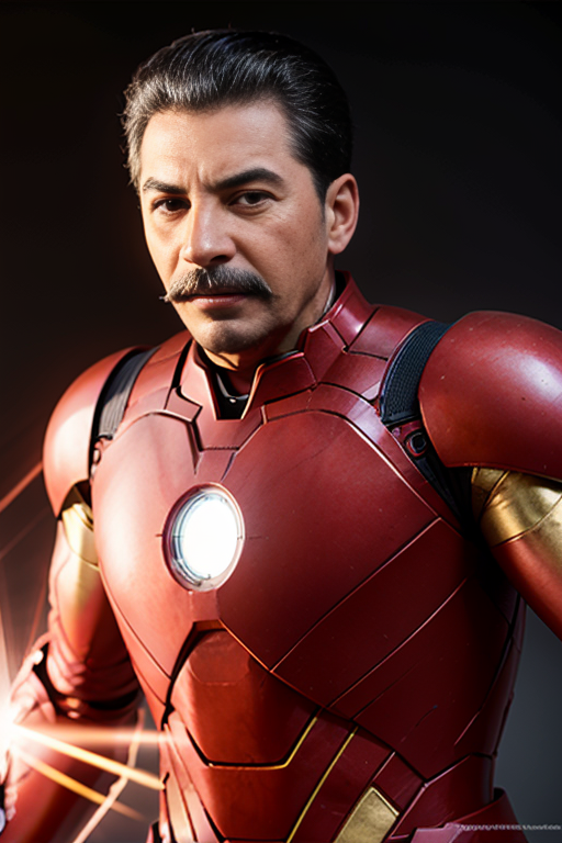 00032-2451069029-modelshoot style, muscular,Joseph Stalin dressed as Iron Man,no helmet,intricate details, lens flare, intricate detailed face, 4.png